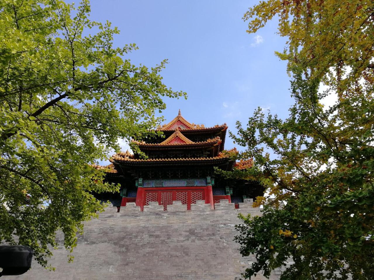 Beijing Fly By Knight Courtyard Hotell Exteriör bild