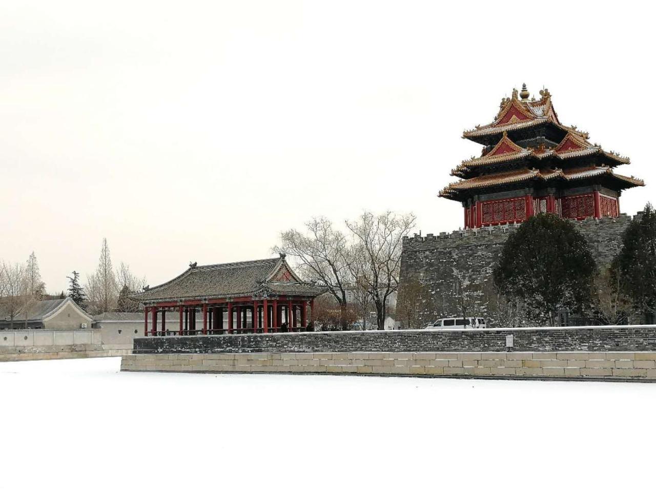 Beijing Fly By Knight Courtyard Hotell Exteriör bild